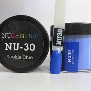 NUGENESIS - Nail Dipping Color Powder 43g NU 30 Rookie Blue - Jessica Nail & Beauty Supply - Canada Nail Beauty Supply - NuGenesis POWDER