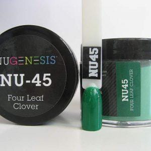 NUGENESIS - Nail Dipping Color Powder 43g NU 45 Four Leaf Clover - Jessica Nail & Beauty Supply - Canada Nail Beauty Supply - NuGenesis POWDER