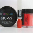 NUGENESIS - Nail Dipping Color Powder 43g NU 52 Orange You Glad - Jessica Nail & Beauty Supply - Canada Nail Beauty Supply - NuGenesis POWDER