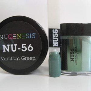 NUGENESIS - Nail Dipping Color Powder 43g NU 56 Venitian Green - Jessica Nail & Beauty Supply - Canada Nail Beauty Supply - NuGenesis POWDER