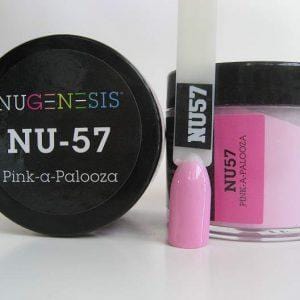 NUGENESIS - Nail Dipping Color Powder 43g NU 57 Pink-a-Palooza - Jessica Nail & Beauty Supply - Canada Nail Beauty Supply - NuGenesis POWDER