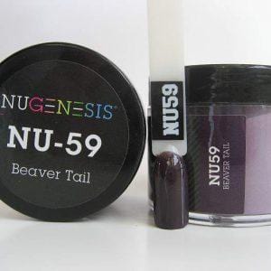 NUGENESIS - Nail Dipping Color Powder 43g NU 59 Beaver Tail - Jessica Nail & Beauty Supply - Canada Nail Beauty Supply - NuGenesis POWDER