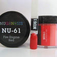 NUGENESIS - Nail Dipping Color Powder 43g NU 61 Fire Engine Red - Jessica Nail & Beauty Supply - Canada Nail Beauty Supply - NuGenesis POWDER