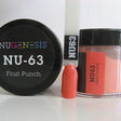NUGENESIS - Nail Dipping Color Powder 43g NU 63 Fruit Punch - Jessica Nail & Beauty Supply - Canada Nail Beauty Supply - NuGenesis POWDER