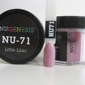 NUGENESIS - Nail Dipping Color Powder 43g NU 71 Little Lilac - Jessica Nail & Beauty Supply - Canada Nail Beauty Supply - NuGenesis POWDER