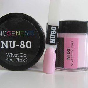 NUGENESIS - Nail Dipping Color Powder 43g NU 80 What Do You Pink? - Jessica Nail & Beauty Supply - Canada Nail Beauty Supply - NuGenesis POWDER