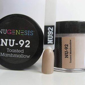 NUGENESIS - Nail Dipping Color Powder 43g NU 92 Toasted Marshmallow - Jessica Nail & Beauty Supply - Canada Nail Beauty Supply - NuGenesis POWDER