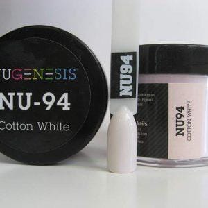 NUGENESIS - Nail Dipping Color Powder 43g NU 94 Cotton White - Jessica Nail & Beauty Supply - Canada Nail Beauty Supply - NuGenesis POWDER