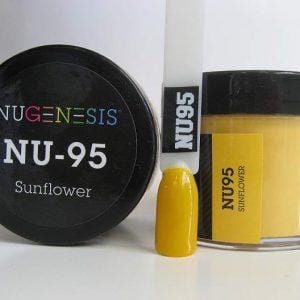 NUGENESIS - Nail Dipping Color Powder 43g NU 95 Sunflower - Jessica Nail & Beauty Supply - Canada Nail Beauty Supply - NuGenesis POWDER