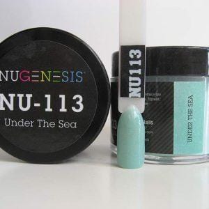 NUGENESIS - Nail Dipping Color Powder 43g NU 113 Under The Sea - Jessica Nail & Beauty Supply - Canada Nail Beauty Supply - NuGenesis POWDER