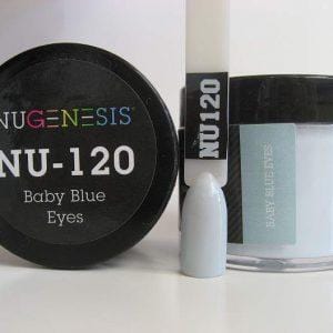 NUGENESIS - Nail Dipping Color Powder 43g NU 120 Baby Blue Eyes - Jessica Nail & Beauty Supply - Canada Nail Beauty Supply - NuGenesis POWDER