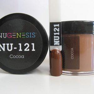 NUGENESIS - Nail Dipping Color Powder 43g NU 121 Cocoa - Jessica Nail & Beauty Supply - Canada Nail Beauty Supply - NuGenesis POWDER