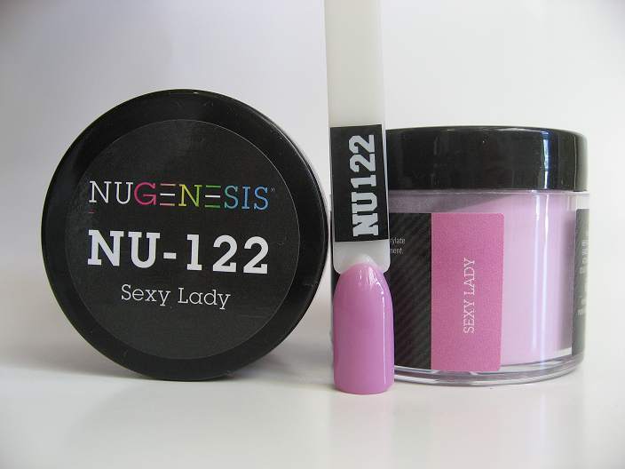 NUGENESIS - Nail Dipping Color Powder 43g NU 122 Sexy Lady - Jessica Nail & Beauty Supply - Canada Nail Beauty Supply - NuGenesis POWDER