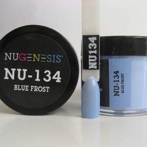 NUGENESIS - Nail Dipping Color Powder 43g NU 134 Blue Frost - Jessica Nail & Beauty Supply - Canada Nail Beauty Supply - NuGenesis POWDER