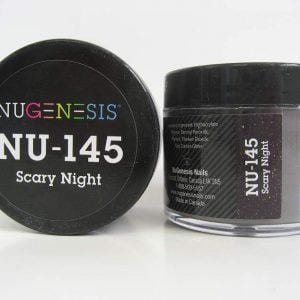 NUGENESIS - Nail Dipping Color Powder 43g NU 145 Scary Night - Jessica Nail & Beauty Supply - Canada Nail Beauty Supply - NuGenesis POWDER