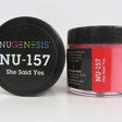 NUGENESIS - Nail Dipping Color Powder 43g NU 157 She Said Yes - Jessica Nail & Beauty Supply - Canada Nail Beauty Supply - NuGenesis POWDER