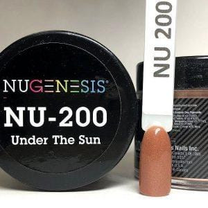 NUGENESIS - Nail Dipping Color Powder 43g NU 200 Under The Sun - Jessica Nail & Beauty Supply - Canada Nail Beauty Supply - NuGenesis POWDER