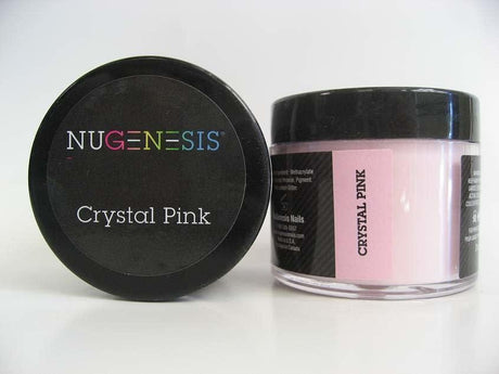 NUGENESIS - Nail Dipping Color Powder 43g Crystal Pink (1.5oz) - Jessica Nail & Beauty Supply - Canada Nail Beauty Supply - NuGenesis POWDER