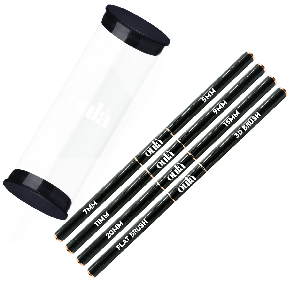 Oulà Duo End Pro Liner Brush Black