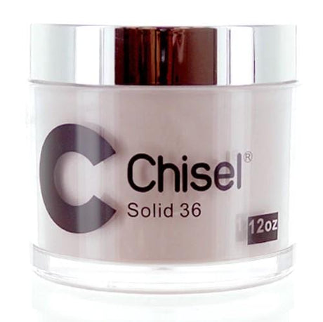Chisel Nail Art - Dipping Powder Pink & White 12 oz - Solid 36 - Jessica Nail & Beauty Supply - Canada Nail Beauty Supply - Chisel 2-in Powder