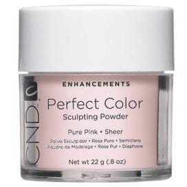 CND Perfect Color Acrylic Powder Sculpting Powder Pure Pink Sheer