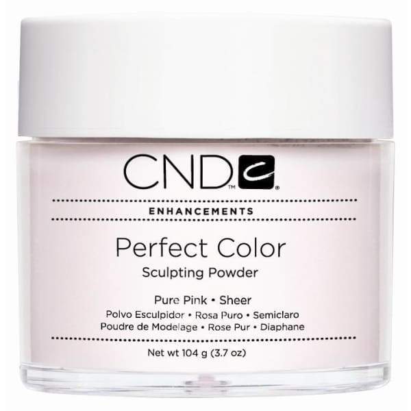 CND Perfect Color Acrylic Powder Sculpting Powder Pure Pink Sheer