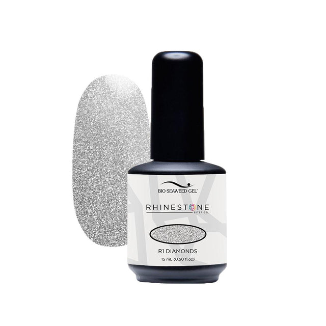 Rhinestone Gel Bio Seaweed - #R1 Diamonds - Jessica Nail & Beauty Supply - Canada Nail Beauty Supply - Sparkle Gel