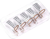 Silver Metal Reusable Nail Form Box (Box of 5pcs) - Jessica Nail & Beauty Supply - Canada Nail Beauty Supply - Nail Forms