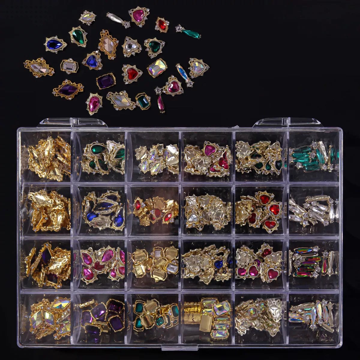 JNBS Multi Shaped Royal Charms Box Set