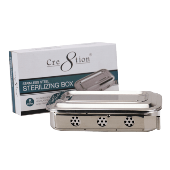 Cre8tion Stainless Steel Sterilizing Box 03212