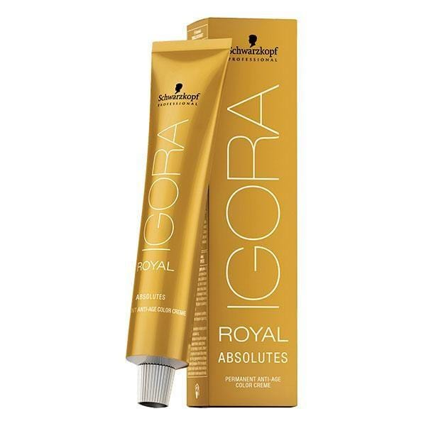 Schwarzkopf Permanent Color  - Igora Royal Absolutes #4-50 Medium Brown Gold Natual - Jessica Nail & Beauty Supply - Canada Nail Beauty Supply - hair colour