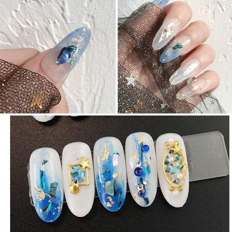 JNBS Nail Art 3D Slices 08 (Seashell)