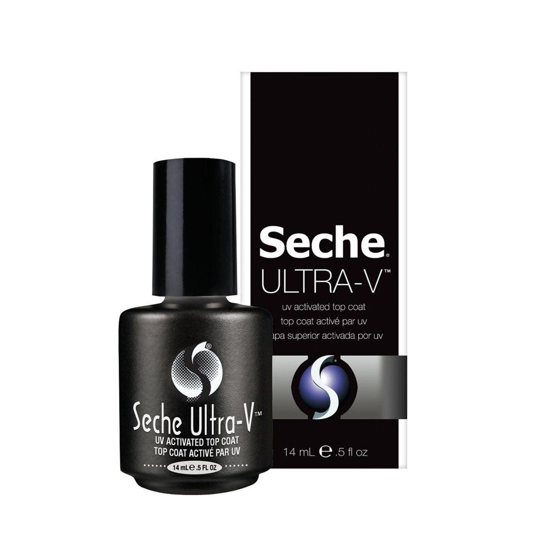 Seche - Ultra-V UV Activated Top Coat (5oz) - Jessica Nail & Beauty Supply - Canada Nail Beauty Supply - Top Coat