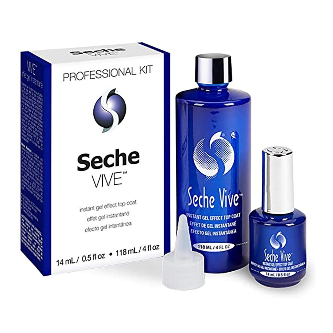 Seche Vive - Instant Gel Effect Top Coat (118 ml) - Jessica Nail & Beauty Supply - Canada Nail Beauty Supply - Top Coat