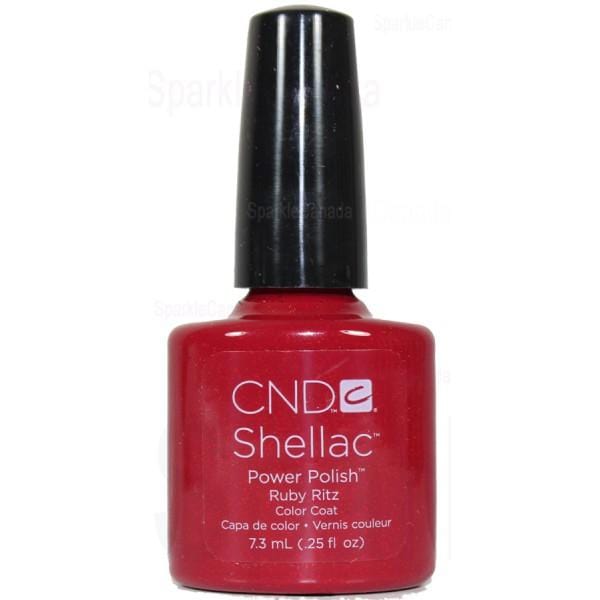 CND Shellac (0.25oz) - Ruby Ritz - Jessica Nail & Beauty Supply - Canada Nail Beauty Supply - CND SHELLAC