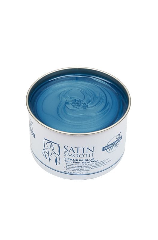 Satin Smooth - Hard Wax #Titanium Blue Thin Film (14oz) - Jessica Nail & Beauty Supply - Canada Nail Beauty Supply - Hard Wax