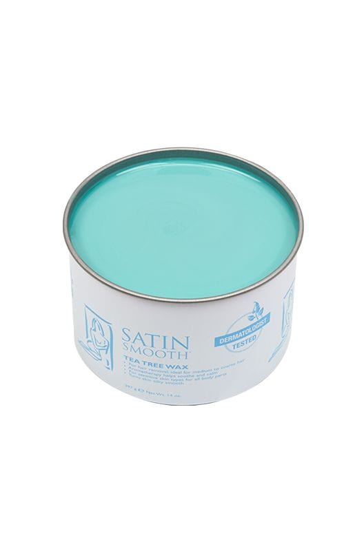 Satin Smooth - Soft Wax #Tea tree (14oz) - Jessica Nail & Beauty Supply - Canada Nail Beauty Supply - Soft Wax