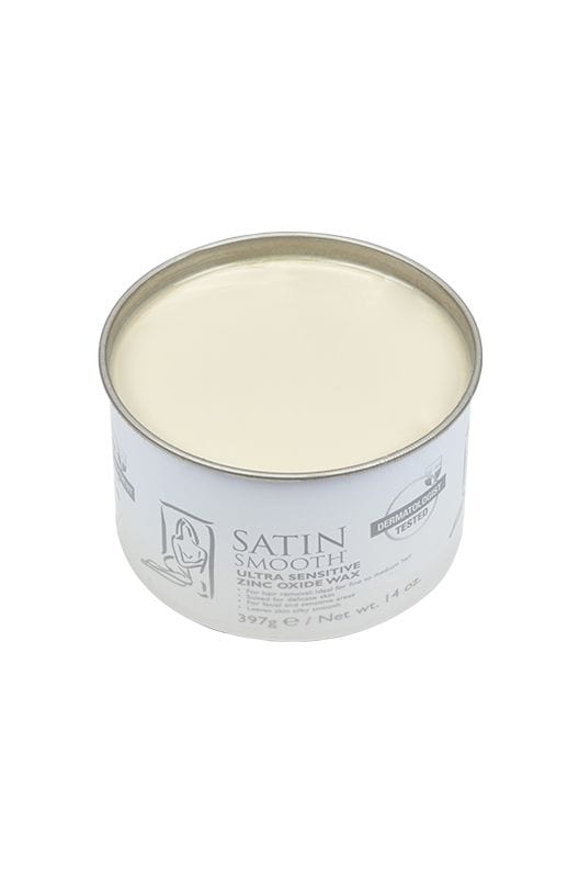 Satin Smooth - Soft Wax #Ultra Sensitive Zinc Oxide Wax(14 oz) - Jessica Nail & Beauty Supply - Canada Nail Beauty Supply - Soft Wax