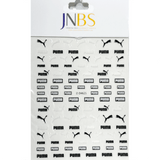 JNBS Designer Nail Sticker Transparent Clear (Choose your style 2)