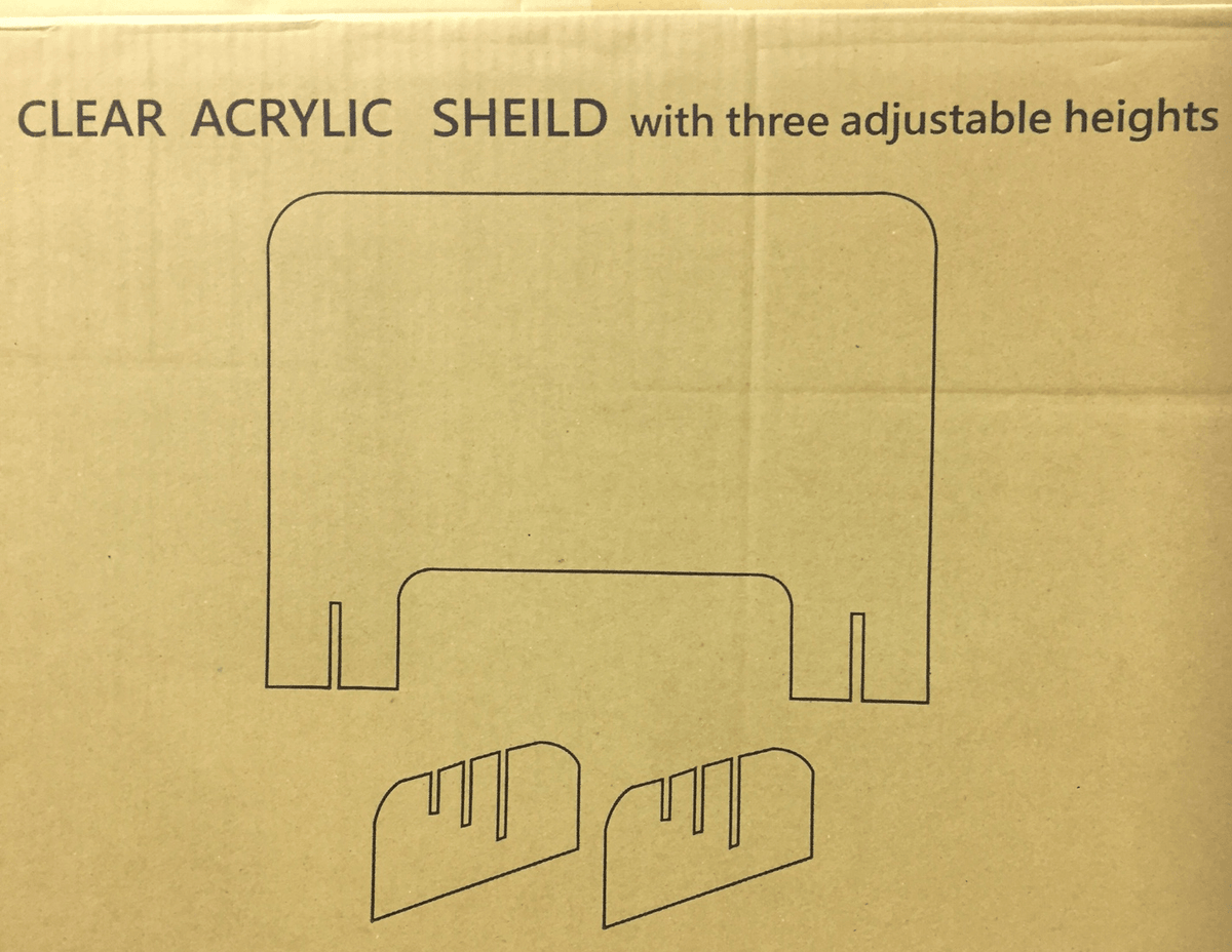 TABLE SHIELD - With Three Adjustable Heights - Jessica Nail & Beauty Supply - Canada Nail Beauty Supply - Shield