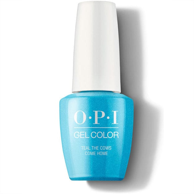 OPI Gel Color GC B54 Teal the Cows Come Home