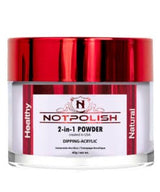 NOTPOLISH 2-in-1 Powder - M01 Ice Queen - Jessica Nail & Beauty Supply - Canada Nail Beauty Supply - Acrylic & Dipping Powders