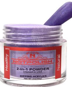 NOTPOLISH 2-in-1 Powder - M63 Royal At Midnight - Jessica Nail & Beauty Supply - Canada Nail Beauty Supply - Acrylic & Dipping Powders