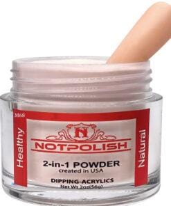 NOTPOLISH 2-in-1 Powder - M68 Peeky Nude - Jessica Nail & Beauty Supply - Canada Nail Beauty Supply - Acrylic & Dipping Powders