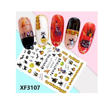 JNBS Nail Sticker Halloween Style 1