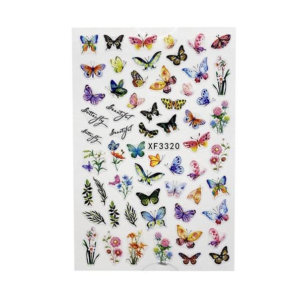 JNBS Butterfly Nail Sticker