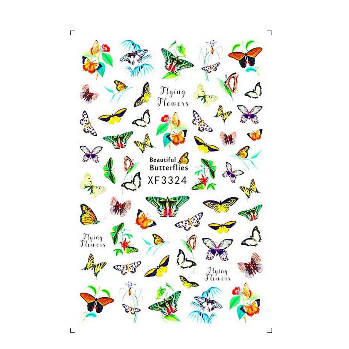 JNBS Butterfly Nail Sticker