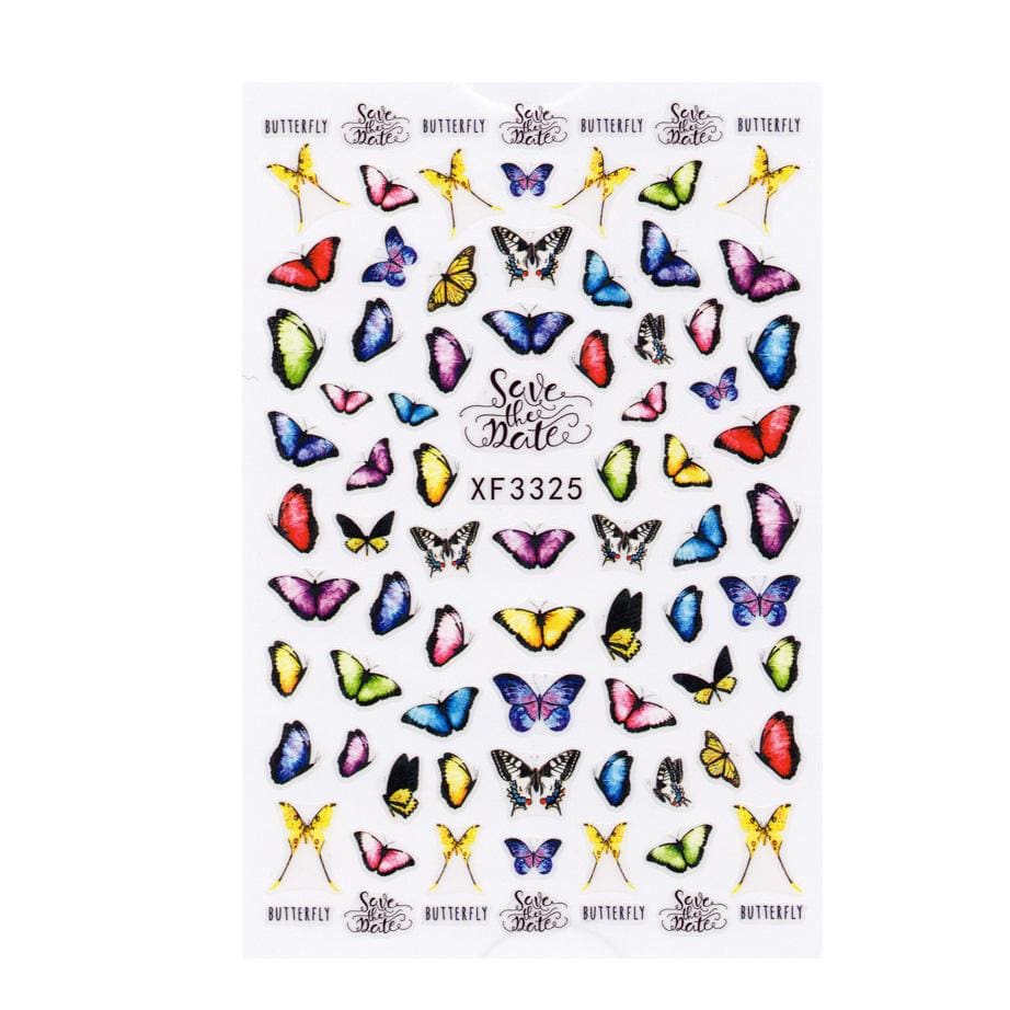 JNBS Butterfly Nail Sticker