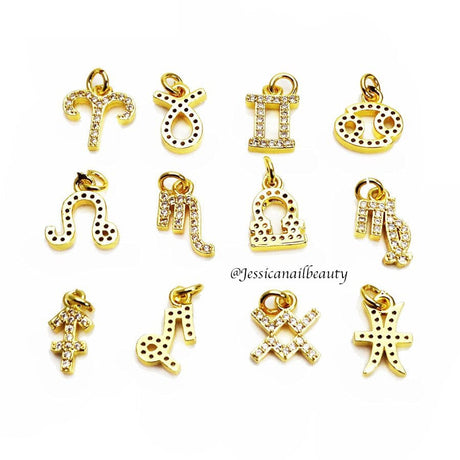 JNBS Nail Piercing Charm 08 Zodiac (5pcs)