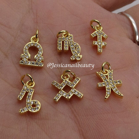 JNBS Nail Piercing Charm 08 Zodiac (5pcs)